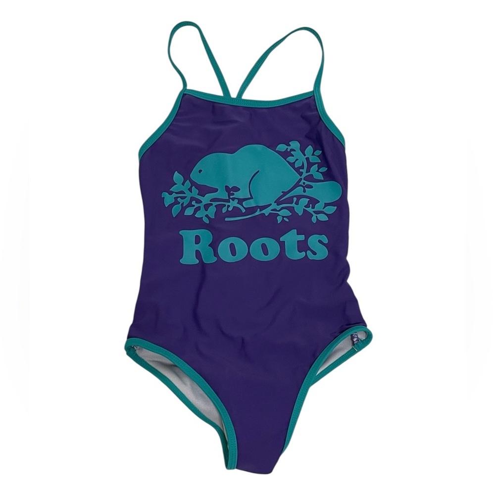 🩵2/$20 — Roots Purple and Teal Swimsuit